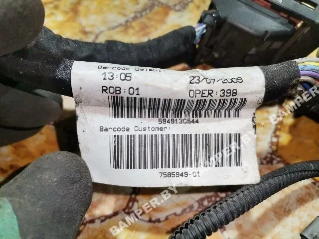 Проводка двигателя к Citroen C4, 2010 г.