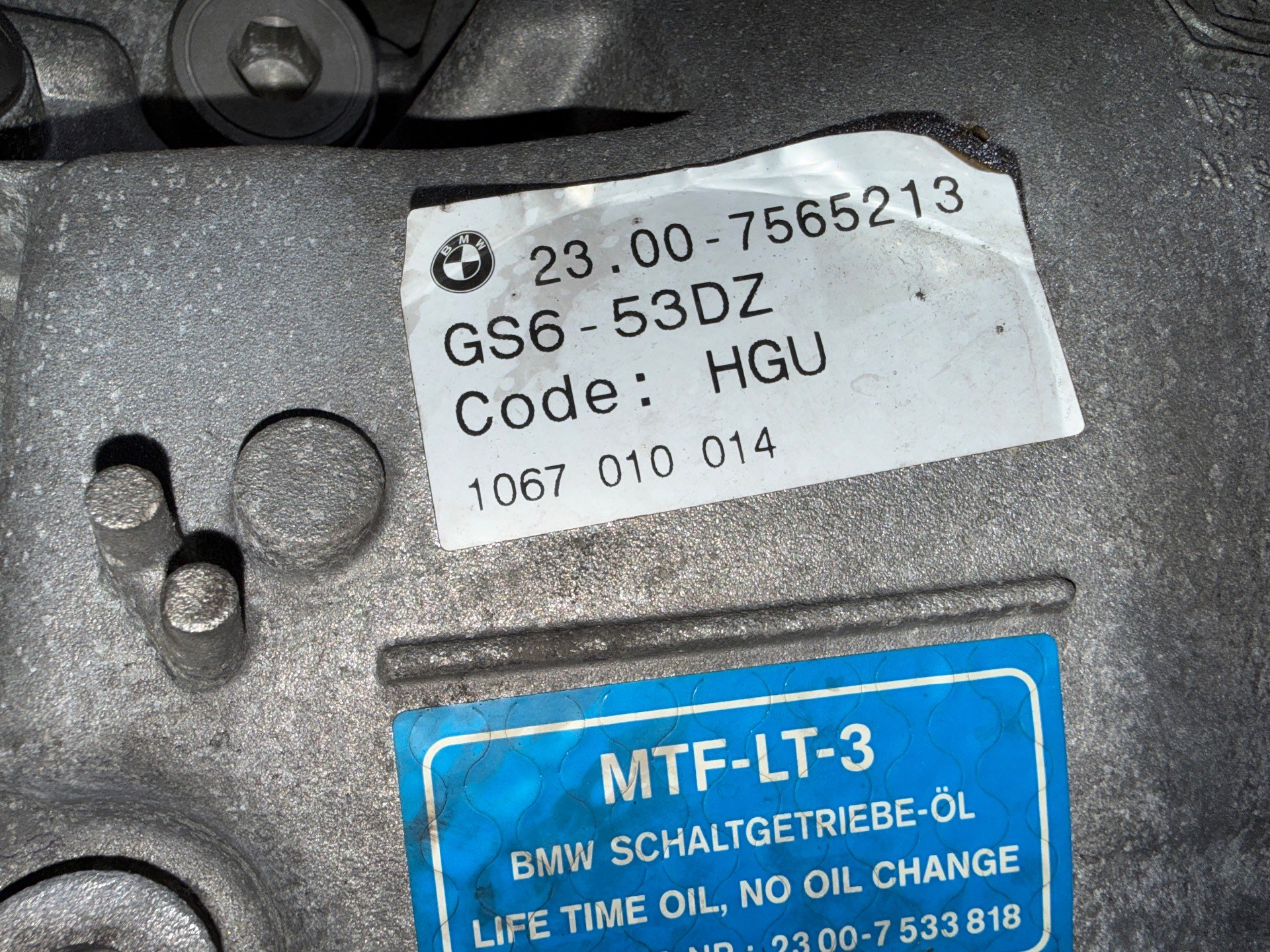 КПП механическая (МКПП) к BMW 3 E90/E91/E92/E93, 2006 г.