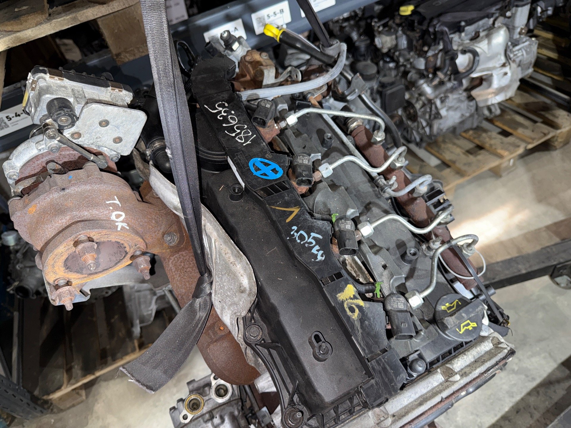 Двигатель к Ford Transit, 2013 г.
