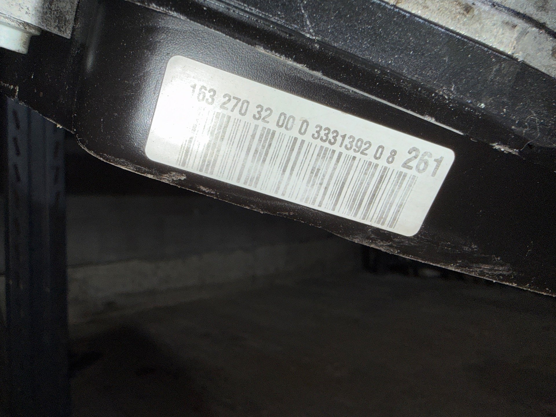 КПП автоматическая (АКПП) к Mercedes ML W163, 2004 г.