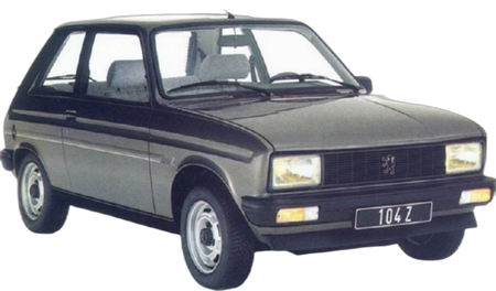 Peugeot 104 купе